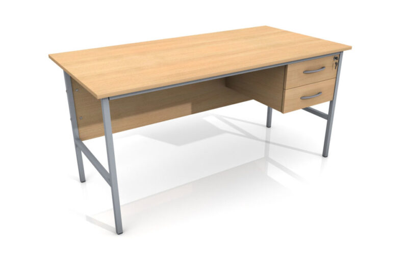 Single Pedestal Desk (1500m) for Site Office