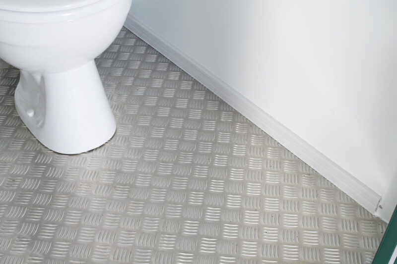 1+1 Double Mains Toilet 8ft x 5ft (RAL 6005) - Image 4