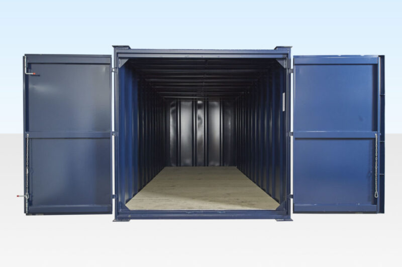 20ft x 8ft Steel Store (suitable for Stacking) - Image 3