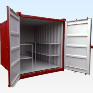 Buy 10 X 8FT FLAT FLOOR BUNDED STORE