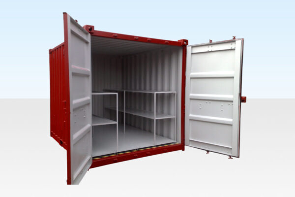 Buy 10 X 8FT FLAT FLOOR BUNDED STORE
