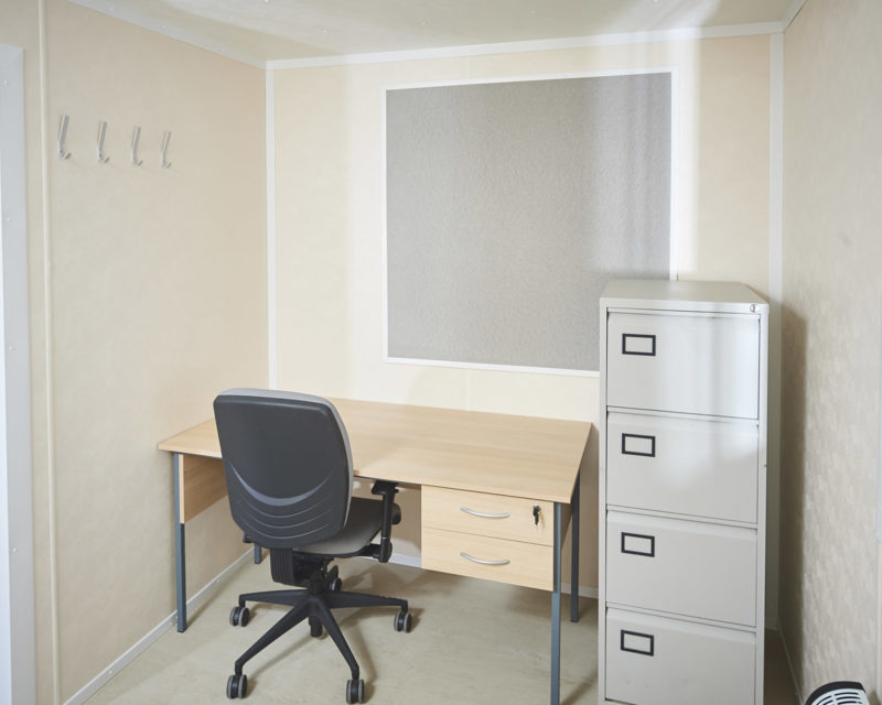 12ft x 8ft Steel Anti-Vandal Office