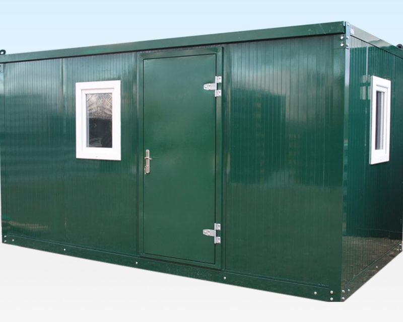 4.3m X 2.3m Flatpacked Office