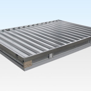 Flat Pack Storage Container 3m x 2.1m – Galvanised