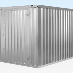 Flat Pack Storage Container 3m x 2.1m – Galvanised - Image 3
