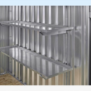 Flat Pack Storage Container 3m x 2.1m – Galvanised - Image 2