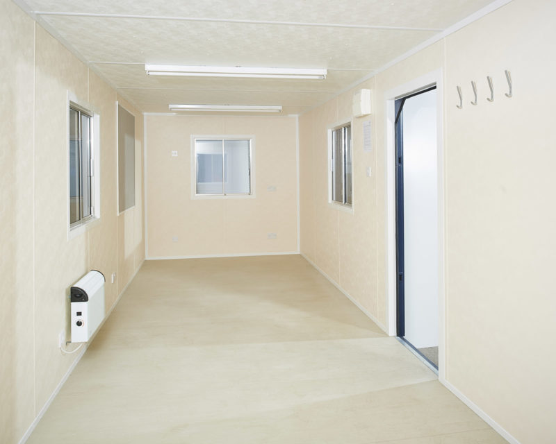 24ft x 9ft Steel Anti-Vandal Office