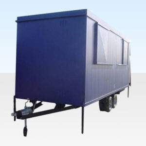 20ft x 7ft6in Steel Mobile Anti-Vandal Office - Image 3