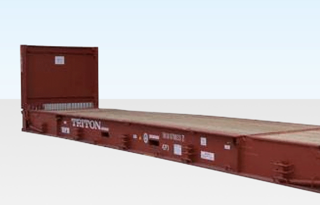 40FT X 8FT NEW AND USED CONTAINER FLAT RACK – SHIPPING CONTAINER FOR SALE