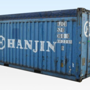 20FT X 8FT USED SHIPPING CONTAINER – OPEN-TOP - Image 3