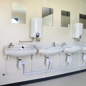 4+1 Steel Toilet 20ft x 9ft