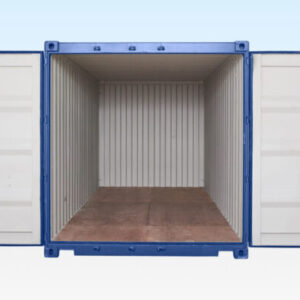 20FT SHIPPING CONTAINER (ONE TRIP) BLUE (RAL 5013) - Image 4