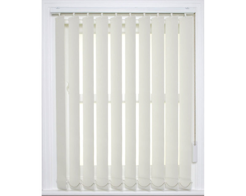 Vertical Window Blind for Jackleg Cabin