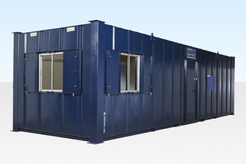 32ft x 10ft Steel Anti-Vandal Office