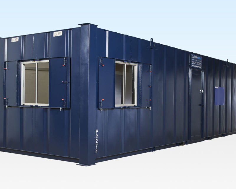 32ft x 10ft Steel Anti-Vandal Office