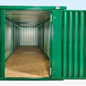 6M X 2.1M END LINKED FLAT PACKED CONTAINER BUNDLE (POWDER COATED) - Image 2