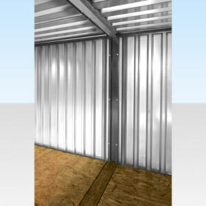 8M X 2.1M END LINKED FLAT PACKED CONTAINER BUNDLE (POWDER COATED) - Image 3