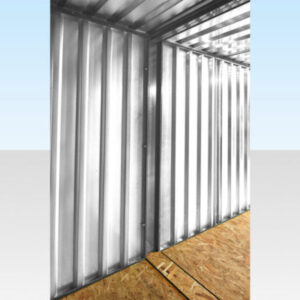 6M X 2.1M END LINKED FLAT PACKED CONTAINER BUNDLE (POWDER COATED) - Image 4
