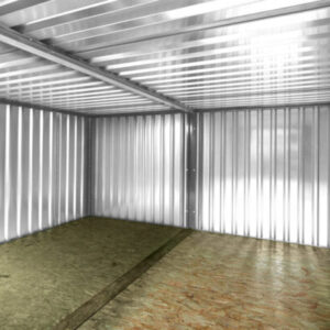 3M X 4.2M SIDE LINKED FLAT PACK CONTAINER BUNDLE (GALVANISED) - Image 3